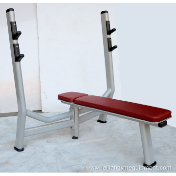 Mechanical strength fitness equipment flat press bench gym